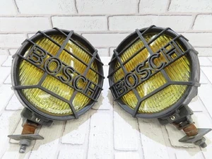 BOSCH Approx. 16cm Yellow Fog Lamp Round Left and Right Set Used - Bild 1 von 9