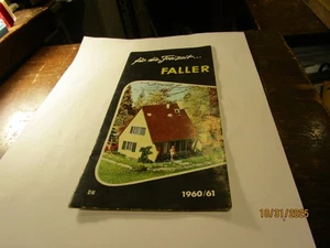 Vintage Faller HO Railroad Product Brochure Catalog 1960 61 Military Aircraft - Picture 1 of 5