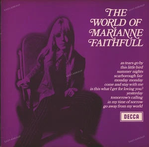 Marianne Faithfull - The World Of Marianne Faithfull UK LP (VG+) ' - Picture 1 of 2