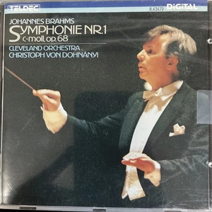 Brahms Sinfonie Nr. 1 - Dohnanyi Cleveland (1987 Teldec CD) SEHR GUTER ZUSTAND! -NNN - Bild 1 von 2