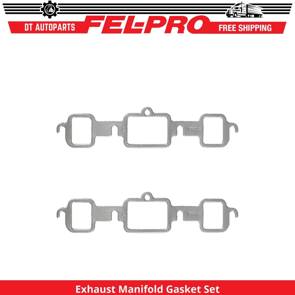 Juego de juntas de colector de escape Fel-Pro para Pontiac Grand LeMans 1976-77, 1982-83 Foto 1 de 1