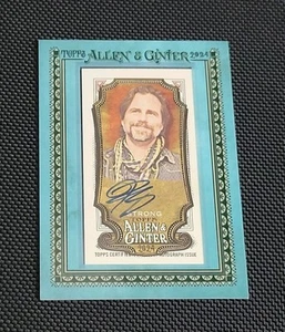 2024 Topps Allen & Ginter RIDER STRONG FRAMED MINI ON CARD AUTO SSP # 16/50 - Picture 1 of 3