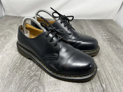 Dr Martens 1461 Black Low Shoes Size US Men's Size 8 Women’s US SIZE 9 USM8 USL9 - Image 1 of 4