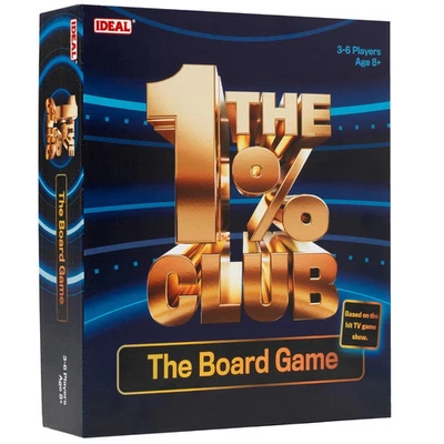 The 1% Percent Club Board Game ITV Party Quiz Question Card Family 3-6 Plyrs 8+ - Image 1 of 4