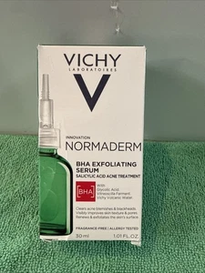 Vichy Normaderm BHA Exfoliating Serum Salicylic Acid Acne Treatment F-F 1.01oz. - Picture 1 of 6