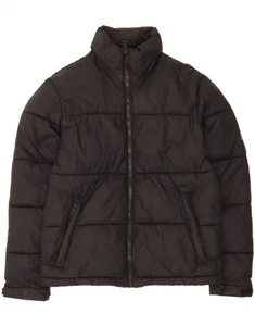 ZARA Mens Padded Jacket UK 36 Small Black Polyester CA10 - Picture 1 of 5