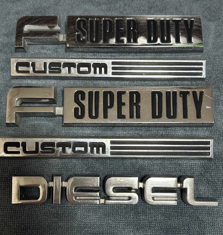 1987-1991 Ford F-Series F-Super Duty, Custom, Diesel - Set 5 pieces - Image 1 of 4