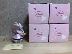 Disney Daisy Xmas Pin Set of 4 ceramic limited edition serial number - Picture 1 of 4