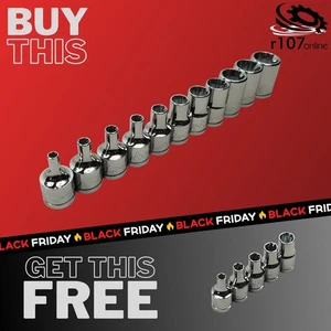 Blue Point 3/8" Innensechse E Torx Steckschlüsselsatz E4-E20 mit GRATIS 1/4" E4-E8 - Bild 1 von 7