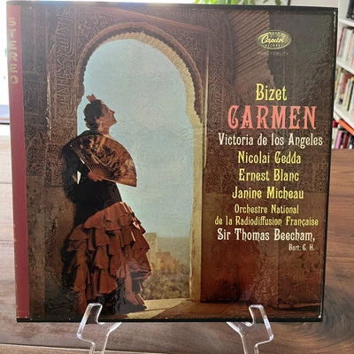 Bizet Carmen Victoria De Los Angeles Beecham 3xVinyl LP Box Set Capitol SGCR7207 - Image 1 of 4