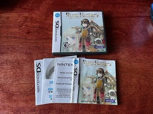 Rune Factory: A Fantasy Harvest Moon (Nintendo DS, 2007) Case + Manual ONLY - Bild 1 von 4