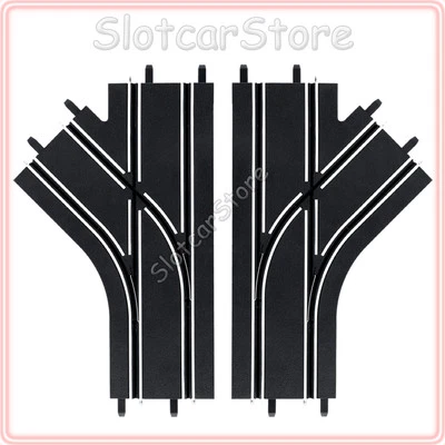 Carrera GO 61618 Weiche mechanisch (2 Stück) 1:43 auch Digital143 Schienen