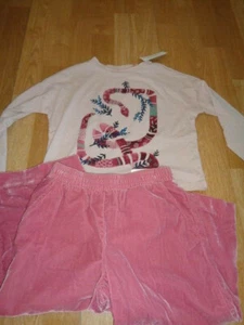 NWT Gymboree Fall Fest Halloween outfit snake top elastic waist bottoms m xl - Picture 1 of 4