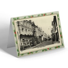 CHRISTMAS CARD Vintage Wiltshire - Wood Street, Swindon