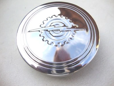 53 54 55 56 1953 1954 1955 1956 FORD TRUCK STAINLESS  HORN BUTTON F100  NEW - Imagem 1 de 4