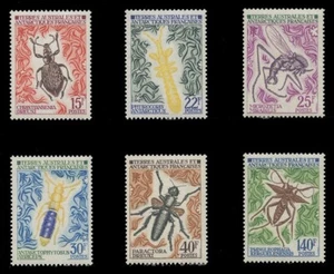 FSAT Sc# 46-51, 1972 INSECTOS ANTÁRTICOS - COMO NUEVO F-VF NH JUEGO DE 6 - Imagen 1 de 2