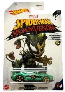 HOT WHEELS CUSTOM ‘15 FORD MUSTANG VENOMIZED GROOT WALMART EXCLUSIVE - Picture 1 of 2
