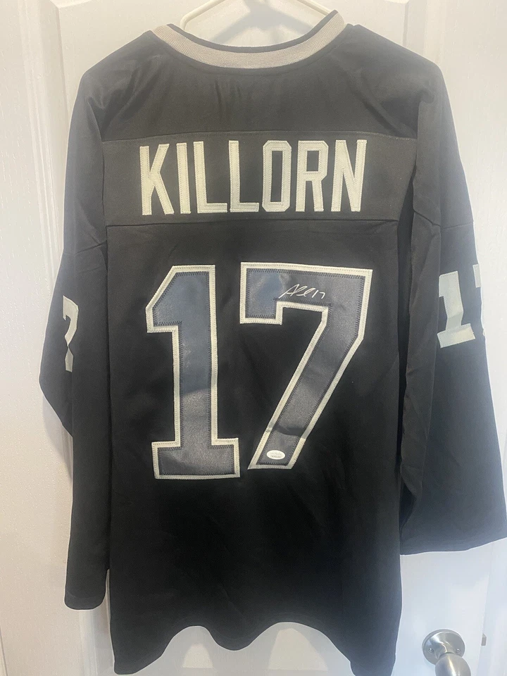 JSA Authenticated Alex "Killer" Killorn autographed custom auto XL jersey RARE ! - Image 1 of 4