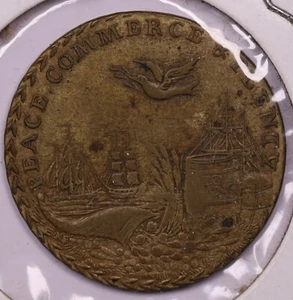 1801 Peace Commerce & Plenty -- Kessel Medaille ***RAR ORIGINAL*** - Bild 1 von 2