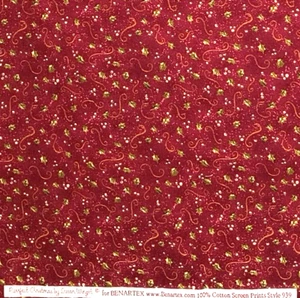 Benartex Fabrics 21x26 inch Perfect Christmas by Susan Wingate Crafts Quilt Sew - Picture 1 of 15