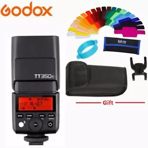 Godox TT350F Mini 2.4G TTL HSS Camera Flash Speedlite for Fuji Cameras + Gift - Picture 1 of 12