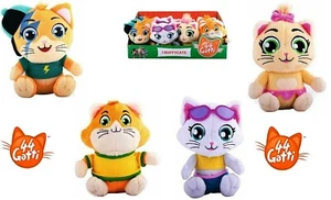 44 GATTI BUFFYCAT LAMPO MILADY POLPETTA PILOU PELUCHE 14 CM 5,5" 4 TO COLLECT - Picture 1 of 4