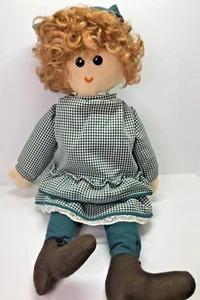 Happenings in Boutiques Inc. Vintage 1970s Rag Doll 24" Robinson's May Co. USA - Foto 1 di 6