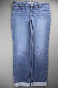 Women's LC Lauren Conrad Skinny Jeans Cropped Mid Rise Stretch Size 16 (33x25) - Picture 1 of 6