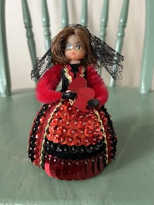 Vintage Little Missy Perlen Puppe SENORITA #13307 Li'l Missy fertig 70er Jahre - Bild 1 von 6
