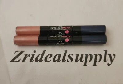 L'OREAL INFALLIBLE PAINTS EYE SHADOW 304 NAVY YARD PACK OF 2 - Image 1 of 2