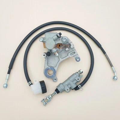 Conjunto de cilindro maestro y manguera de pinza de freno trasera para Honda CR125R 1990-1994 Foto 1 de 2