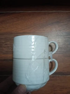 Noritake Arctic White Cups New - Picture 1 of 4