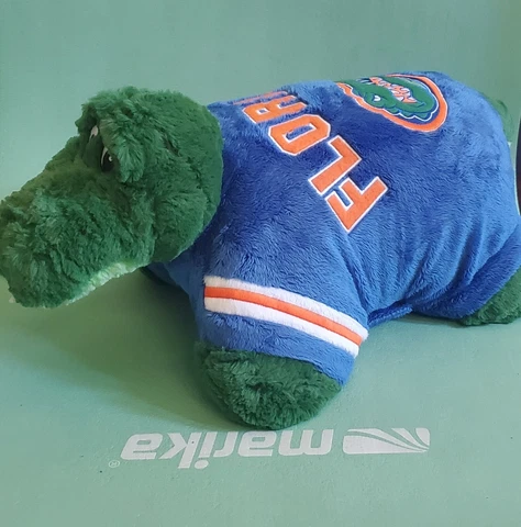 University of Florida Gators Pillow Pets Mascot NCAA Stuffed Plush Animal Pillow Cover