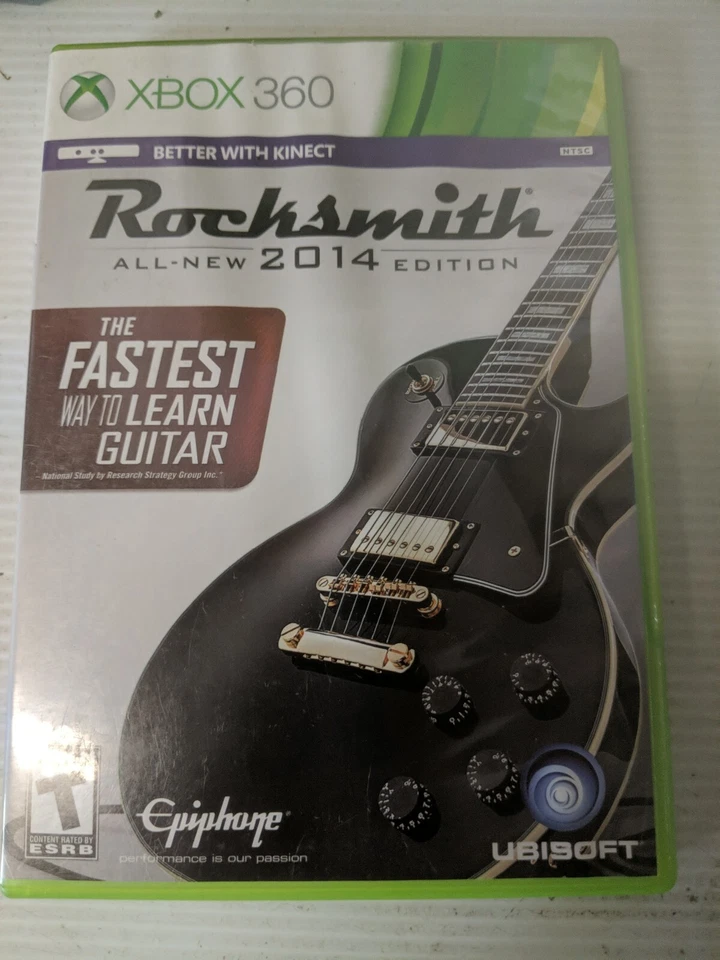 Rocksmith 2014 Edition (Microsoft Xbox 360, 2014) no manual tested  - Image 1 of 1