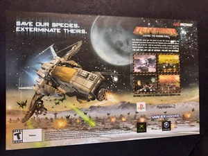 DEFENDER Playstation PS2 Nintendo Gamecube ~ Vintage Comic Page PRINT AD 2002 - Picture 1 of 1