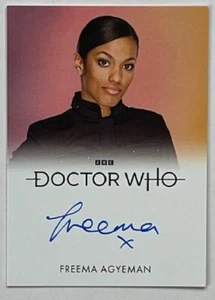 Freema Agyeman as Martha Jones Autograph, Doctor Who Series 5-7 by Rittenhouse - Picture 1 of 2