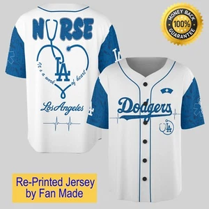 *Great Gift* 2025 Dodgers Nurses Appreciation Night Baseball Js - Picture 1 of 4
