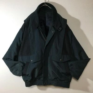 Vintage 90s LongSleeve Outer Bomber jacket used in JAPAN Size L - Picture 1 of 20