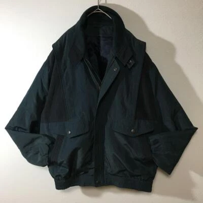 Vintage 90s LongSleeve Outer Bomber jacket used in JAPAN Size L - Image 1 of 4