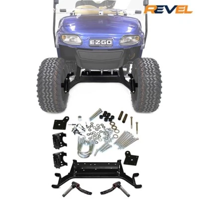EZGO TXT Golf Cart 4 Inch OEM EZGO Lift Kit fits 01-19 EZGO TXT Gas & Electric Foto 1 de 4