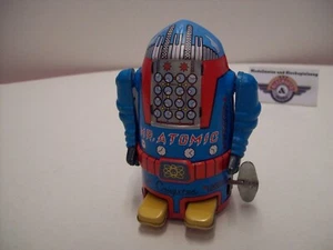 Yonezawa Cragstan" MR. ATOMIC" AÑOS 80, azul, Hecho en Japón - Imagen 1 de 6