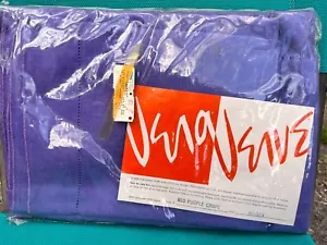 Vintage Vera Verve Tablecloth PURPLE GRAPE 60"x102" Vera Neumann NEW NOS - Picture 1 of 4