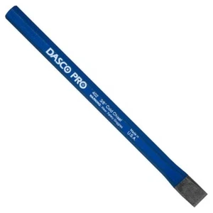 Dasco Pro 402-0 3/8 in. Tip x 5-5/8 L in. High Carbon Steel Cold Chisel 1-Pack - Picture 1 of 12