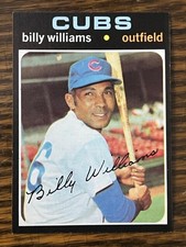 1971 Topps Billy Williams Card #350 - Nice Condition - See Photos / Description