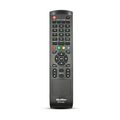 Quasar Remote Control RC7010Q For Quasar HD LED TV SQ3202 SQ5002 SQ5003 - Image 1 of 4
