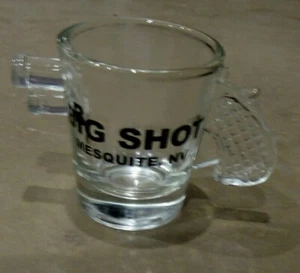 Vintage Big Shot Mesquite, NV Shot Glass - Nevada - Picture 1 of 1