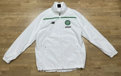 FC CELTIC 2015 2016 TRAINING JACKET TRACK TOP SOCCER FOOTBALL RUNING RAIN COAT Cover
