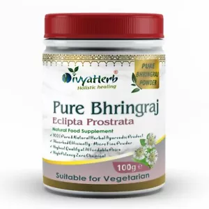 Pure Bhringraj Powder - Picture 1 of 10