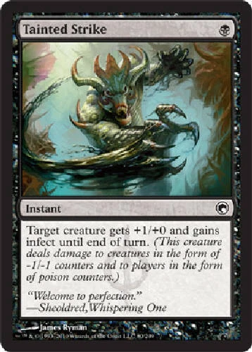 TAINTED STRIKE Scars of Mirrodin MTG Magic the Gathering Cards DJMagic - Image 1 of 1