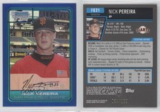 2006 Bowman Draft Chrome Futures Game Blue Refractor /199 Nick Pereira #FG21